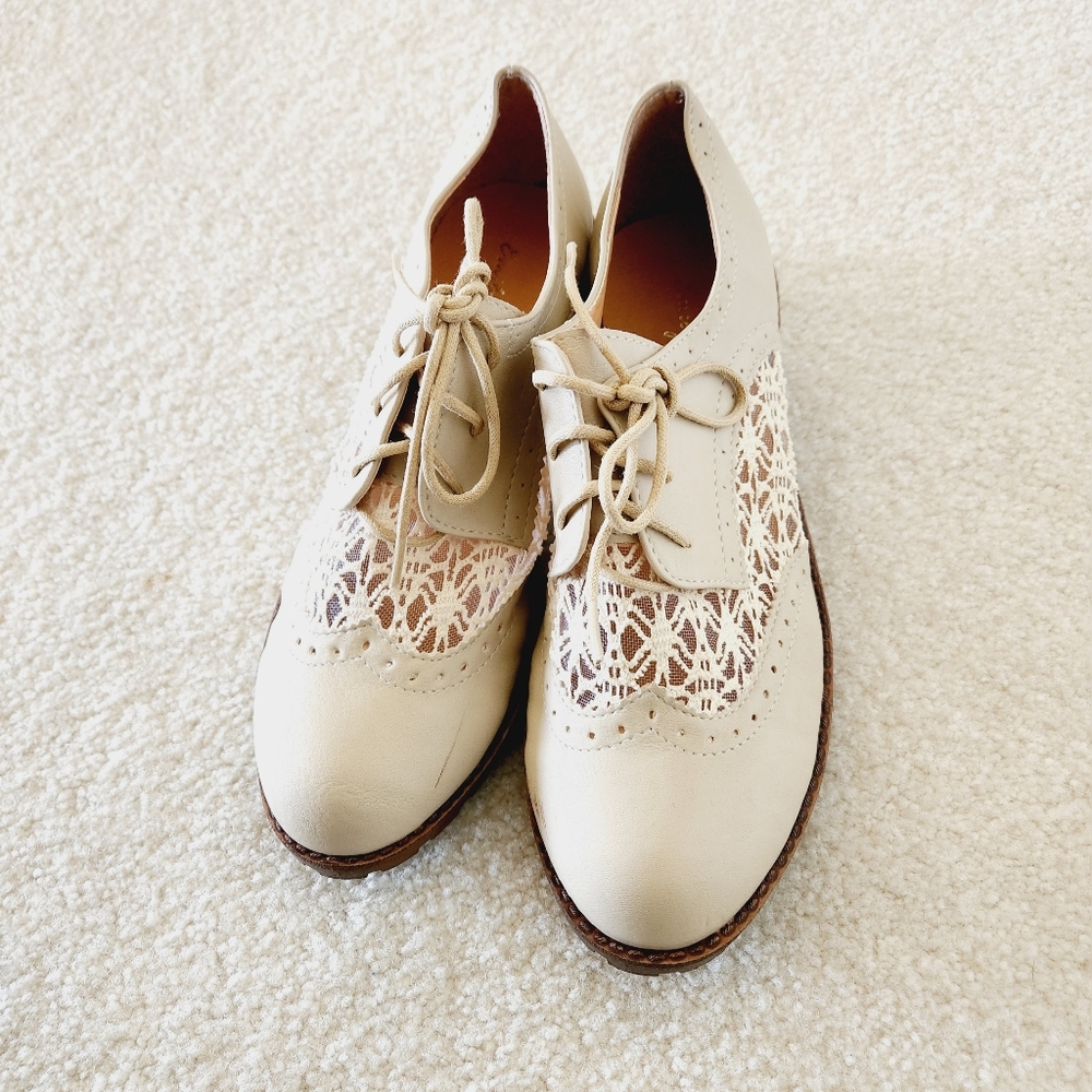 Nude shoes size 7